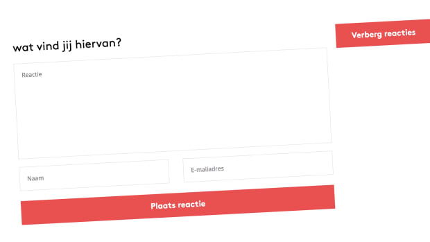 Waarom we onze reactiemogelijkheid op de schop nemen